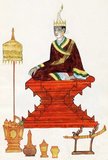 The Konbaung Dynasty was the last dynasty that ruled Burma (Myanmar), from 1752 to 1885. The dynasty created the second largest empire in Burmese history, and continued the administrative reforms begun by the Toungoo dynasty, laying the foundations of modern state of Burma.<br/><br/>

The reforms proved insufficient to stem the advance of the British, who defeated the Burmese in all three Anglo-Burmese wars over a six-decade span (1824–1885) and ended the millennium-old Burmese monarchy in 1885.