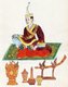 Burma / Myanmar: A zamindar or landed aristocrat, Mandalay Court, Konbaung Dynasty, c. 1853-1885